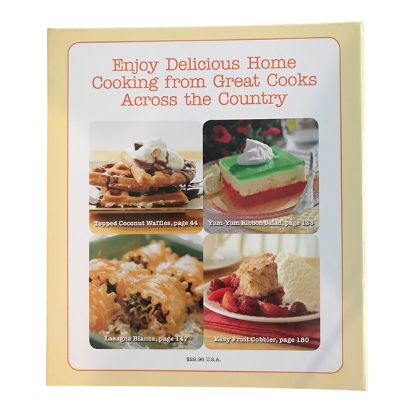Family Circle Hometown Cooking Cookbook Hardback Spiral Wire Bound Vintage - Picture 3 of 10